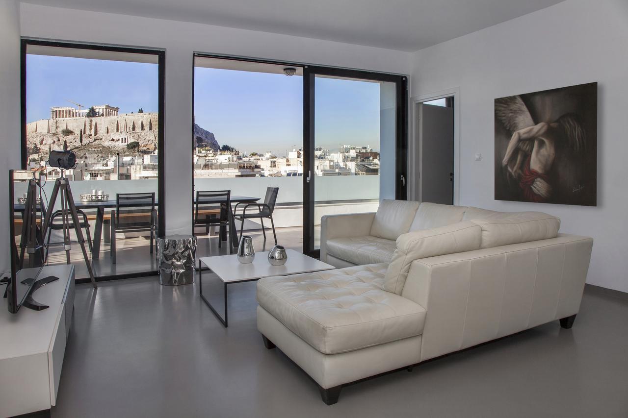 아테네 Luxury Penthouse Touching The Acropolis By Ghh 아파트 외부 사진