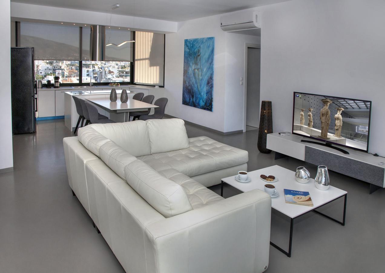 아테네 Luxury Penthouse Touching The Acropolis By Ghh 아파트 외부 사진